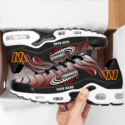 Washington Commanders Ombre Limited Edition Custom Name Air Max Shoes Sneakers For Men And Women