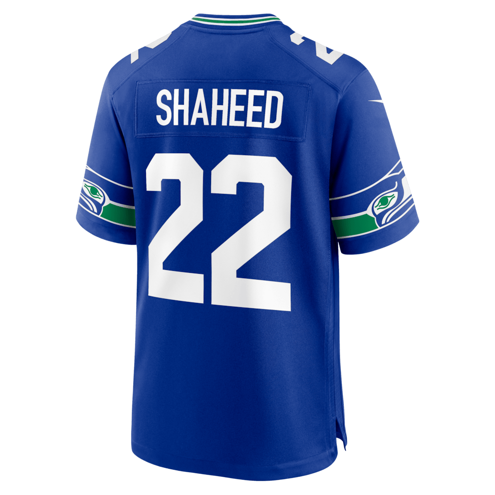 Rashid Shaheed 22 Seattle Seahawks 2026 Super Bowl LX Alternate Game Jersey - Royal
