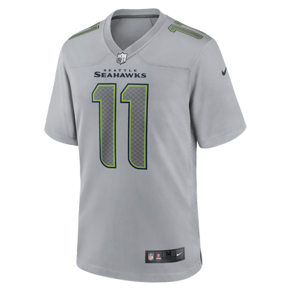 Jaxon Smith-Njigba 11 Seattle Seahawks 2026 Super Bowl LX - Gray Atmosphere Fashion Game Jersey