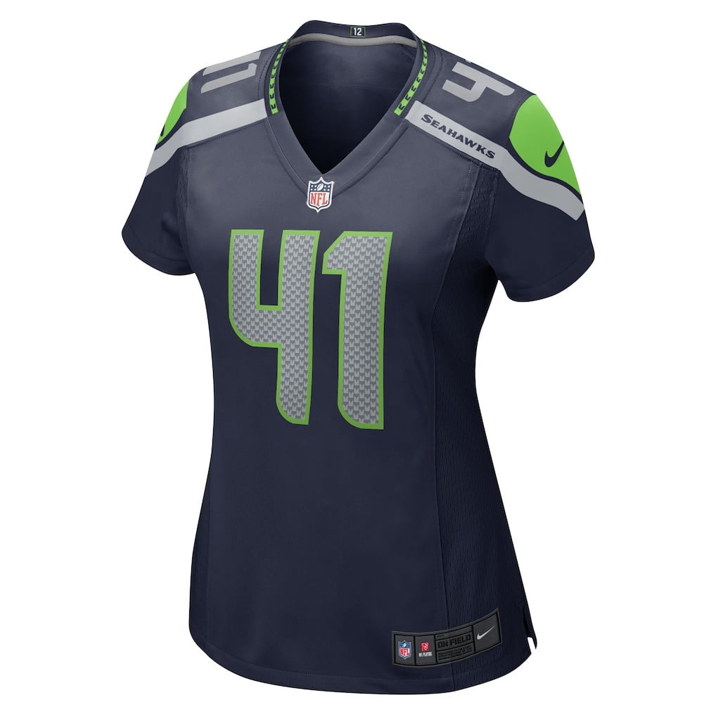Chris Stoll 41 Seattle Seahawks 2026 Super Bowl LX - Women Navy Game Jersey