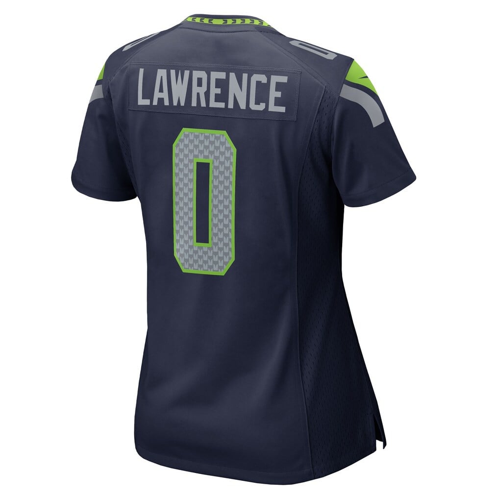 DeMarcus Lawrence 0 Seattle Seahawks 2026 Super Bowl LX - Women Navy Game Jersey