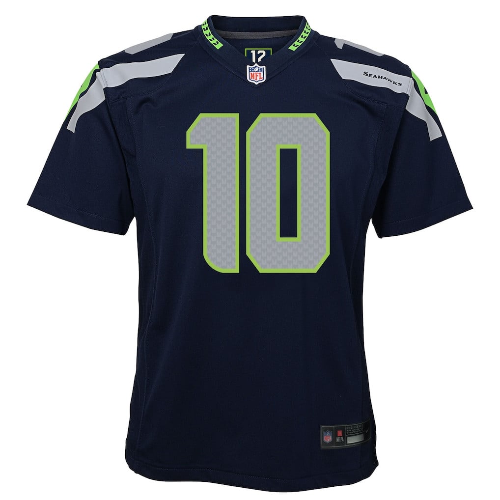 Cooper Kupp 10 Seattle Seahawks YOUTH 2026 Super Bowl LX - Navy Game Jersey