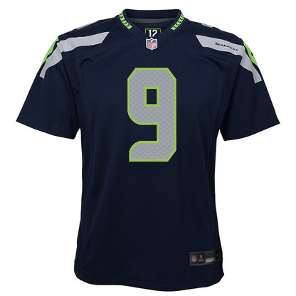 Kenneth Walker III 9 Seattle Seahawks YOUTH 2026 Super Bowl LX - Navy Game Jersey