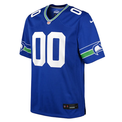 Seattle Seahawks YOUTH 2026 Super Bowl LX - Custom Alternate Game Jersey - Royal