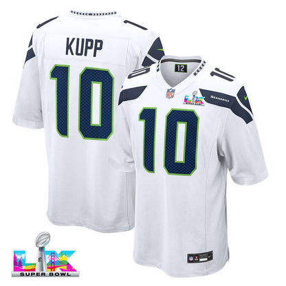 Cooper Kupp 10 Seattle Seahawks 2026 Super Bowl LX - White Game Jersey