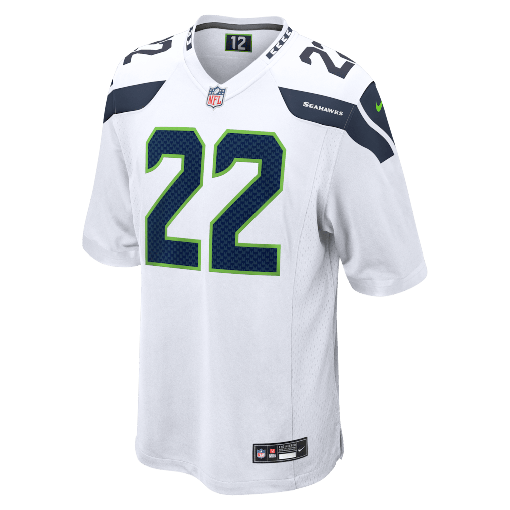 Rashid Shaheed 22 Seattle Seahawks 2026 Super Bowl LX - White Game Jersey