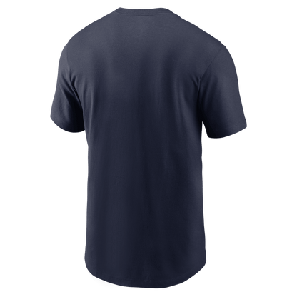 Seattle Seahawks Super Bowl LX Clear Sign T-Shirt - College Navy