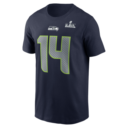 Sam Darnold Seattle Seahawks Super Bowl LX Player T-Shirt - Navy