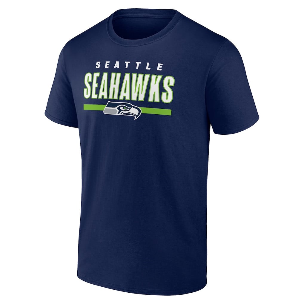Seattle Seahawks Speed & Agility T-Shirt - College Navy