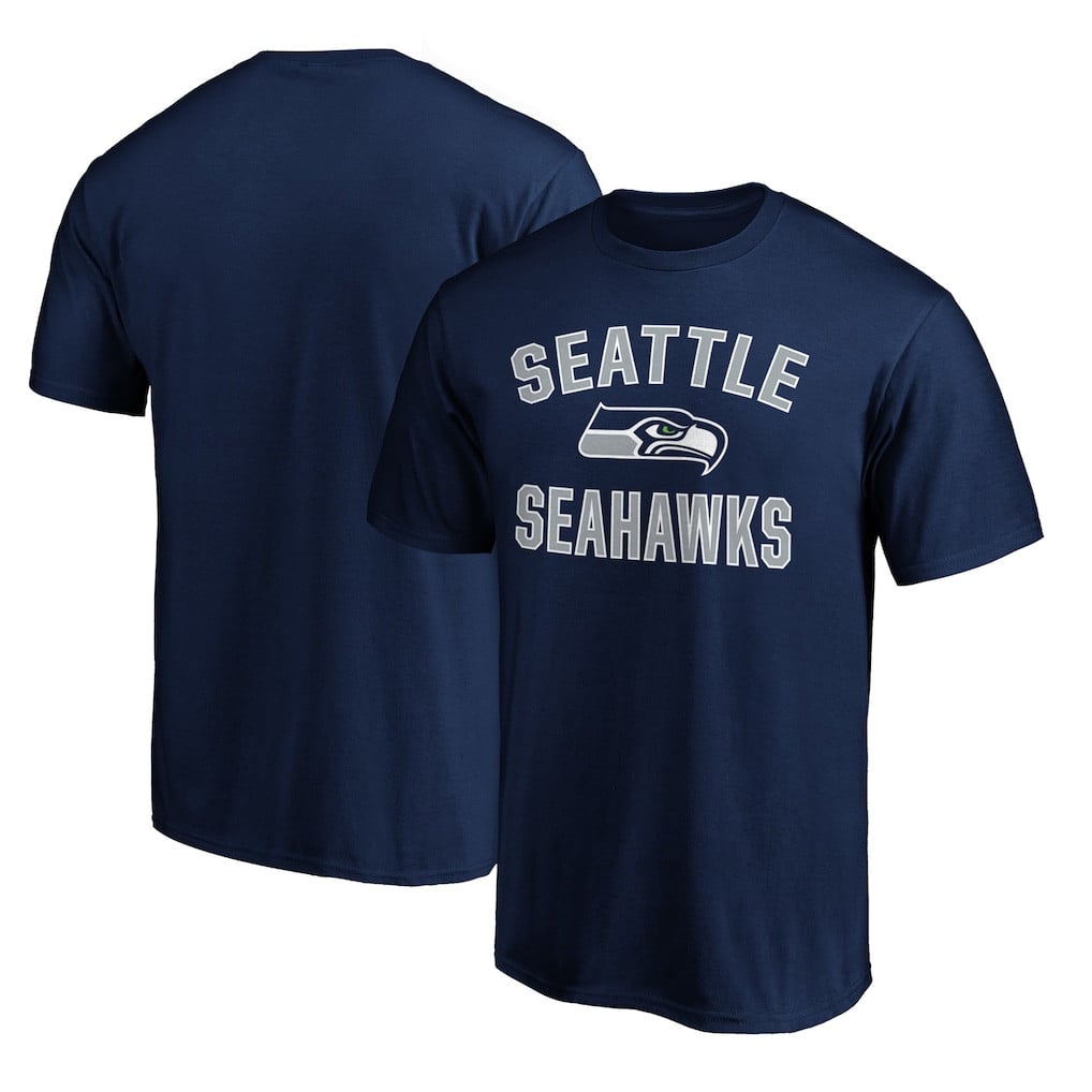 Seattle Seahawks Victory Arch T-Shirt - Navy