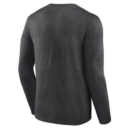 Seattle Seahawks Victory Arch Long Sleeve T-Shirt - Charcoal