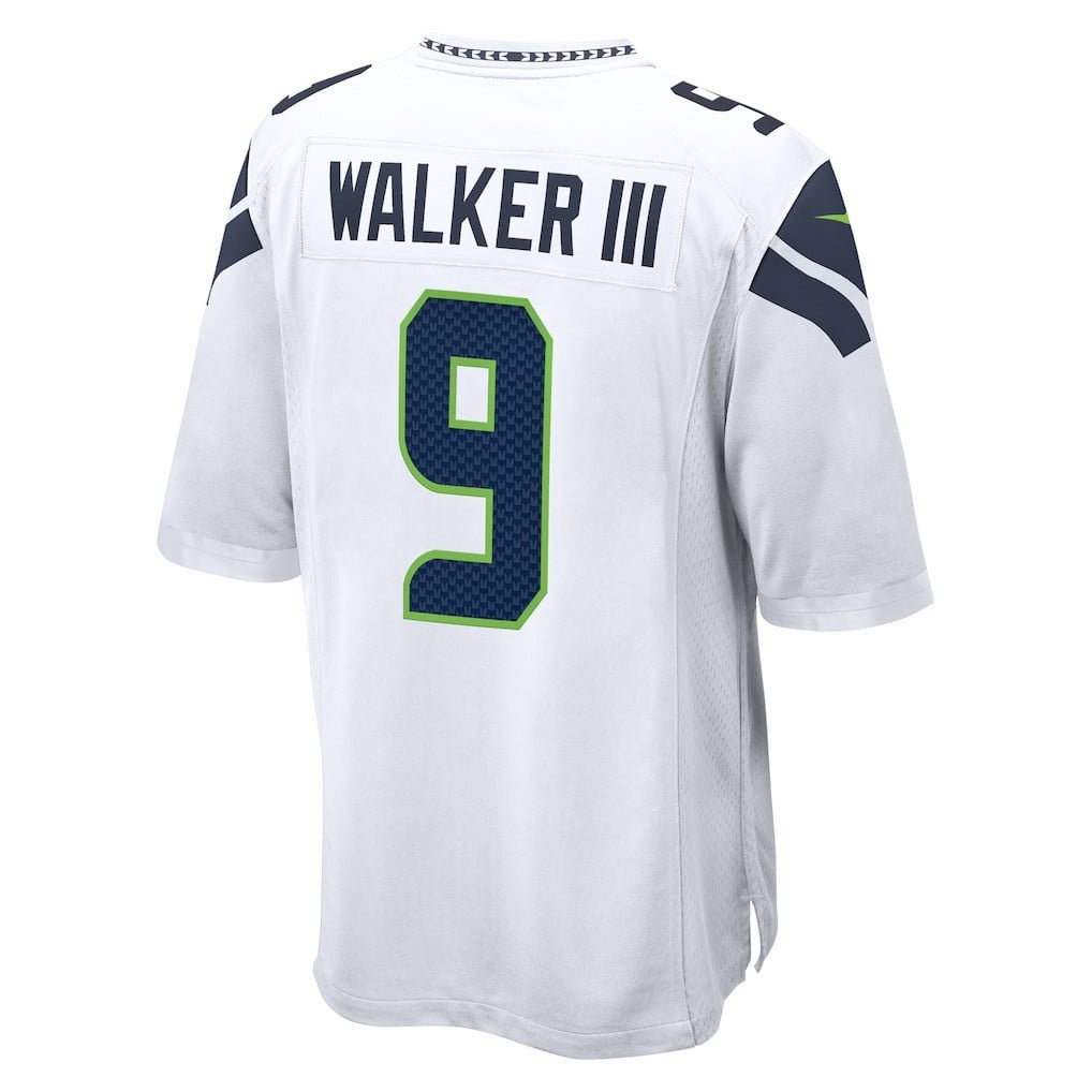 Kenneth Walker III 9 Seattle Seahawks Super Bowl LX Future Star Runner Jersey – White