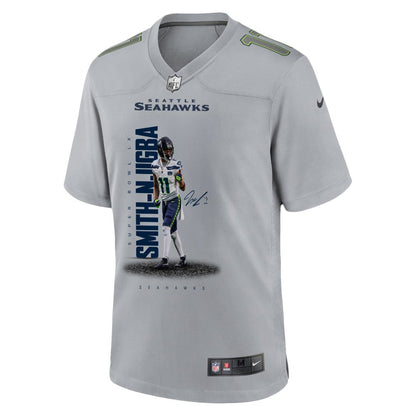 Jaxon Smith-Njigba 11 Seattle Seahawks Super Bowl LX Future Star Runner Jersey – Grey