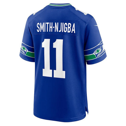 Jaxon Smith-Njigba 11 Seattle Seahawks Super Bowl LX Fan-Favorite Playmaker Jersey – Royal Blue