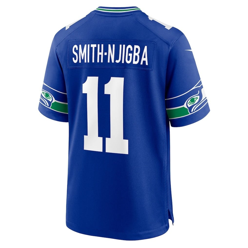 Jaxon Smith-Njigba 11 Seattle Seahawks Super Bowl LX Explosive Playmaker Jersey – Royal Blue