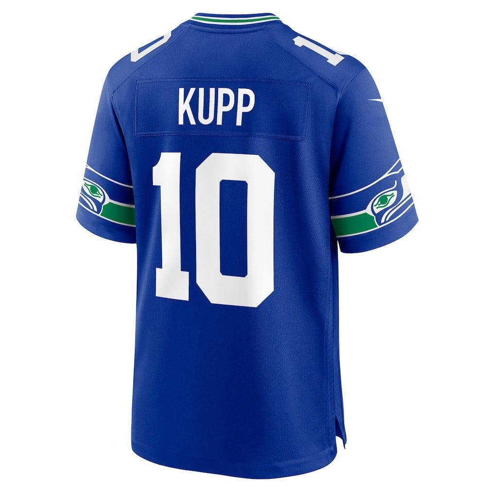 Cooper Kupp 10 Seattle Seahawks Super Bowl LX Backfield Beast Jersey – Royal Blue