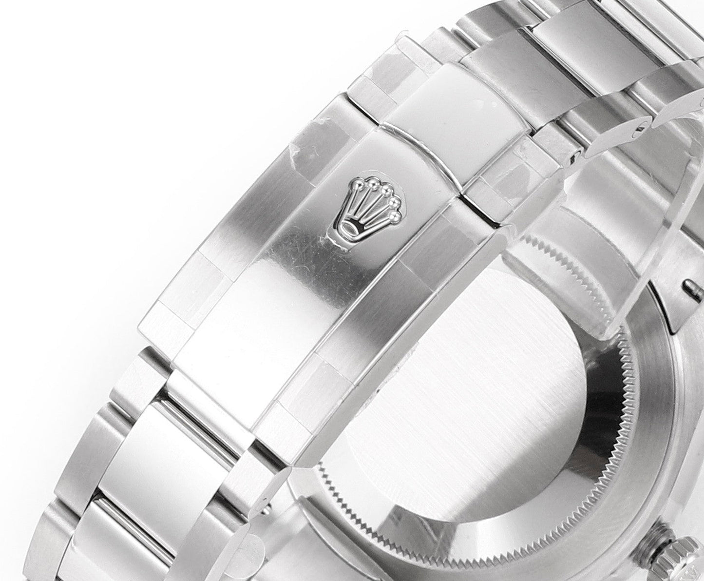 Rhodium Gray & Stainless Steel 41MM Watch