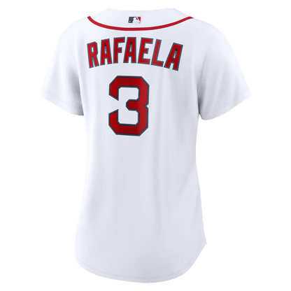 Ceddanne Rafaela 3 Boston Red Sox Women's Home Jersey - White