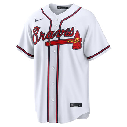 Ronald Acuña Jr. 13 Atlanta Braves Home Men Jersey - White