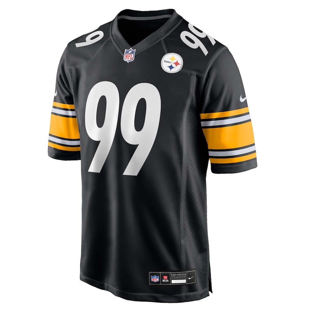 Derrick Harmon 99 Pittsburgh Steelers Team Game Men Jersey - Black