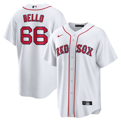 Brayan Bello 66 Boston Red Sox Home Men Jersey - White
