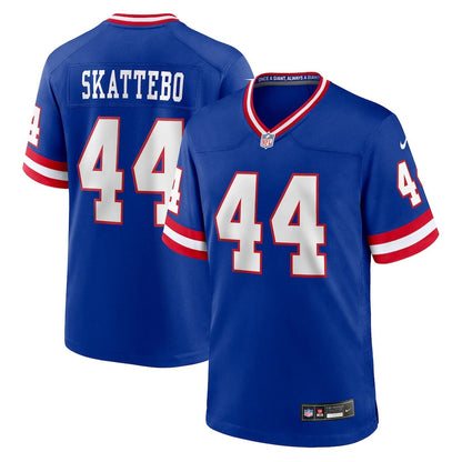 Cam Skattebo 44 New York Giants Alternate 2 Legacy Game Men Jersey - Royal