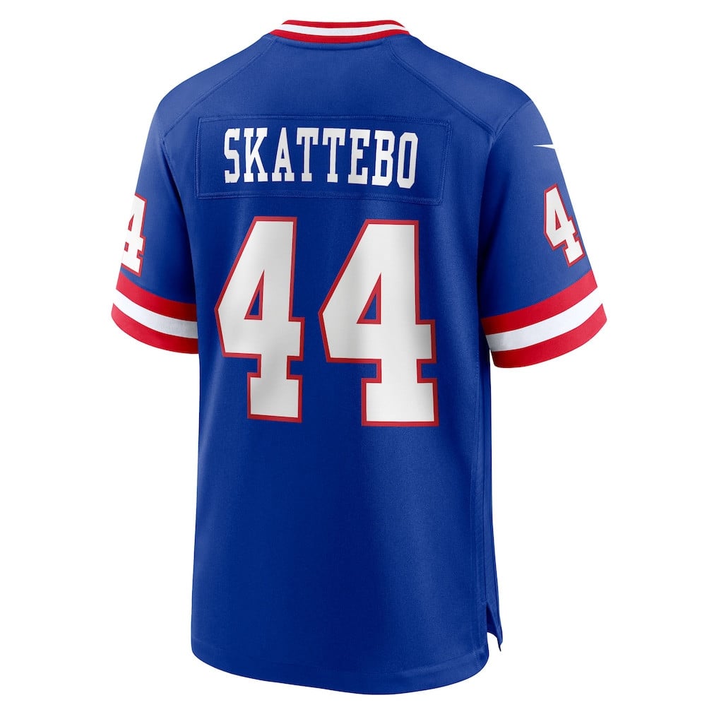 Cam Skattebo 44 New York Giants Alternate 2 Legacy Game Men Jersey - Royal