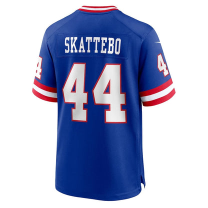 Cam Skattebo 44 New York Giants Alternate 2 Legacy Game Men Jersey - Royal