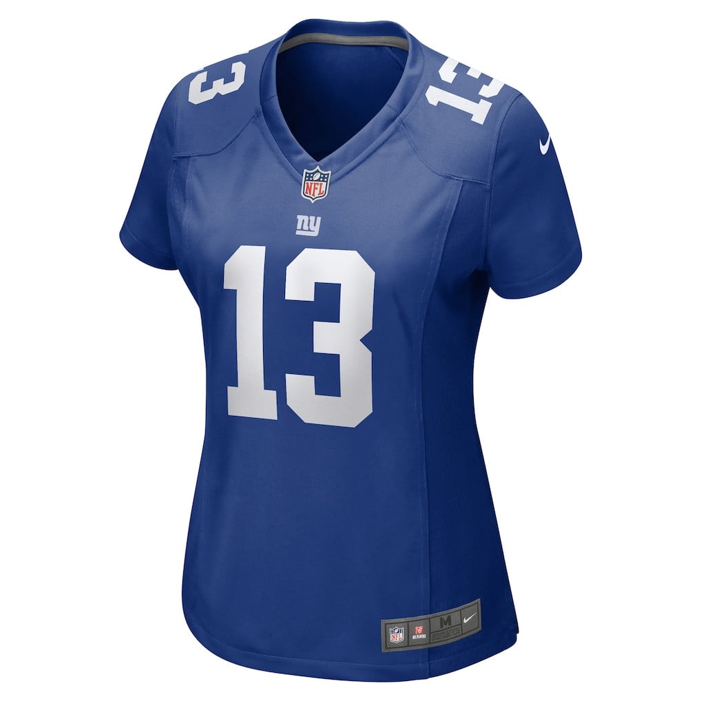Jalin Hyatt 13 New York Giants Women's Game Jersey - Royal