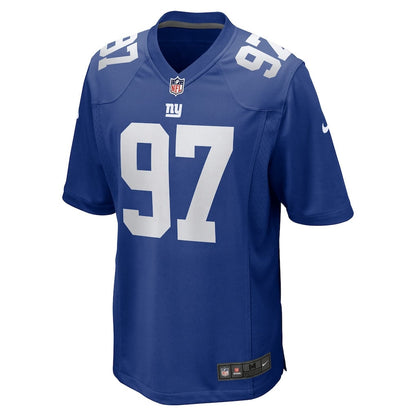 Dexter Lawrence II 97 New York Giants Team Game Men Jersey - Royal