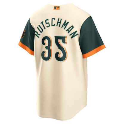 Adley Rutschman 35 Baltimore Orioles 2026 City Connect Jersey - Men, Natural