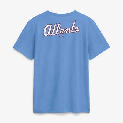 Atlanta Braves 2026 City Connect 2-Hit T-Shirt - Blue