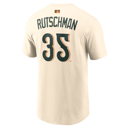 Adley Rutschman 35 Baltimore Orioles Men's 2026 City Connect T-Shirt - Natural