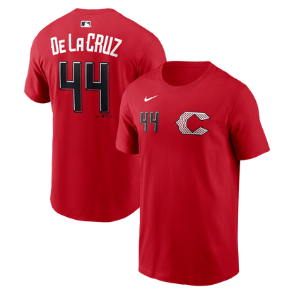 Elly De La Cruz 44 Cincinnati Reds Men's 2026 City Connect T-Shirt - Red