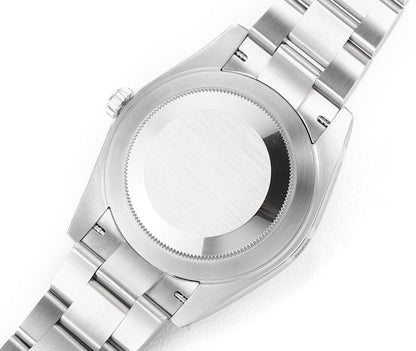 Rhodium Gray & Stainless Steel 41MM Watch