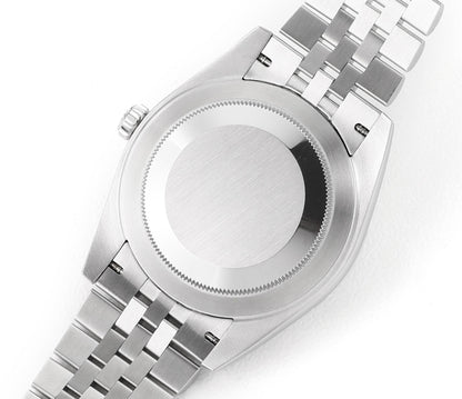 Rhodium Gray & Diamond 41MM Watch