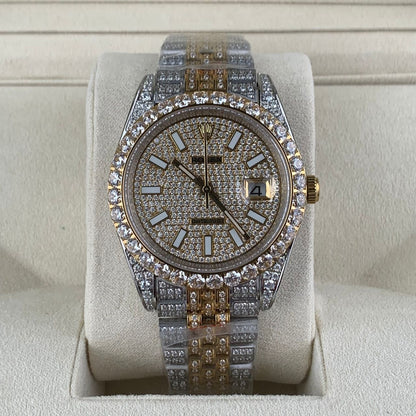 Diamond & Yellow Gold 41MM Watch