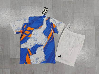 KIDS Real Madrid Modern Art Special Edition Kit (Jersey & Shorts Set)