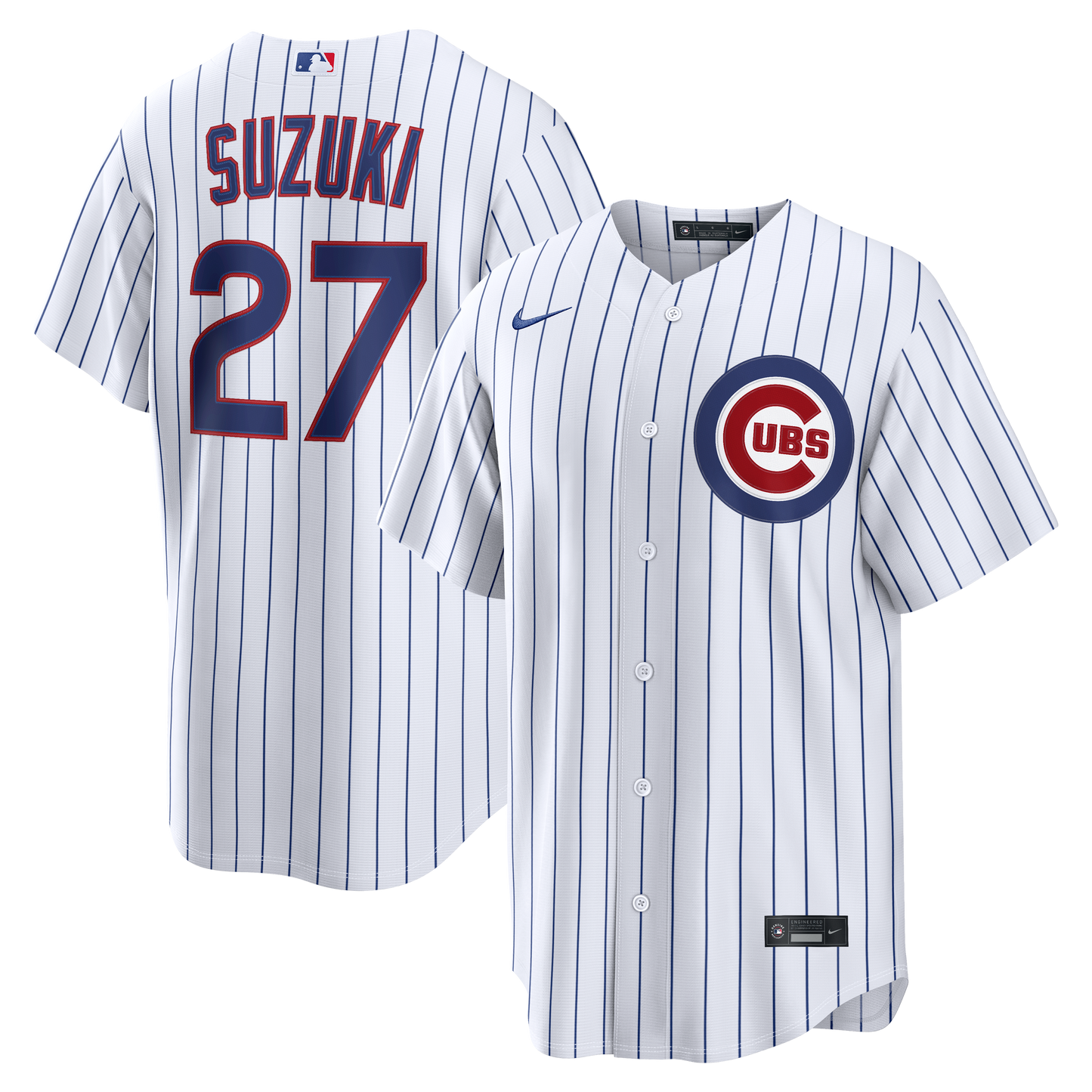 Seiya Suzuki Chicago Cubs Nike Home Replica Jersey - White
