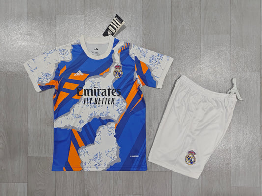 KIDS Real Madrid Modern Art Special Edition Kit (Jersey & Shorts Set)