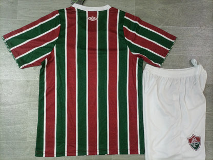 KIDS Fluminense FC 2024/25 Home Kids Football Kit (Jersey + Shorts)