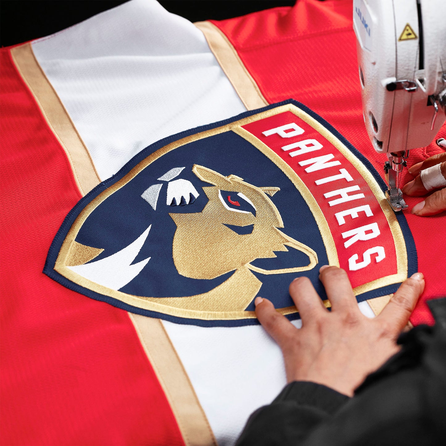 Florida Panthers Fanatics Home Authentic Pro Custom Jersey - Red