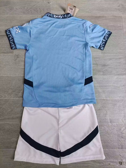 KIDS Manchester City FC 2024/25 Home Stadium Kit Set (Kids/Youth)
