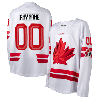 Hockey Canada Youth 2026 Replica Custom Jersey - White