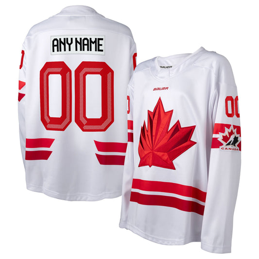 Hockey Canada Youth 2026 Replica Custom Jersey - White