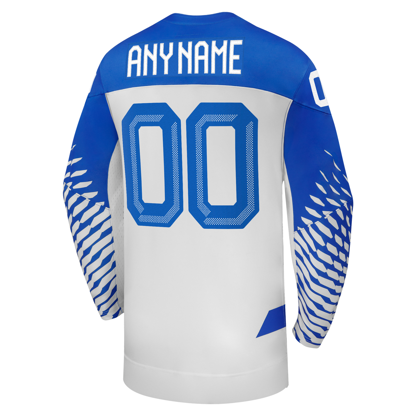 Italy Hockey Nike 2026 Away Replica Custom Jersey - White