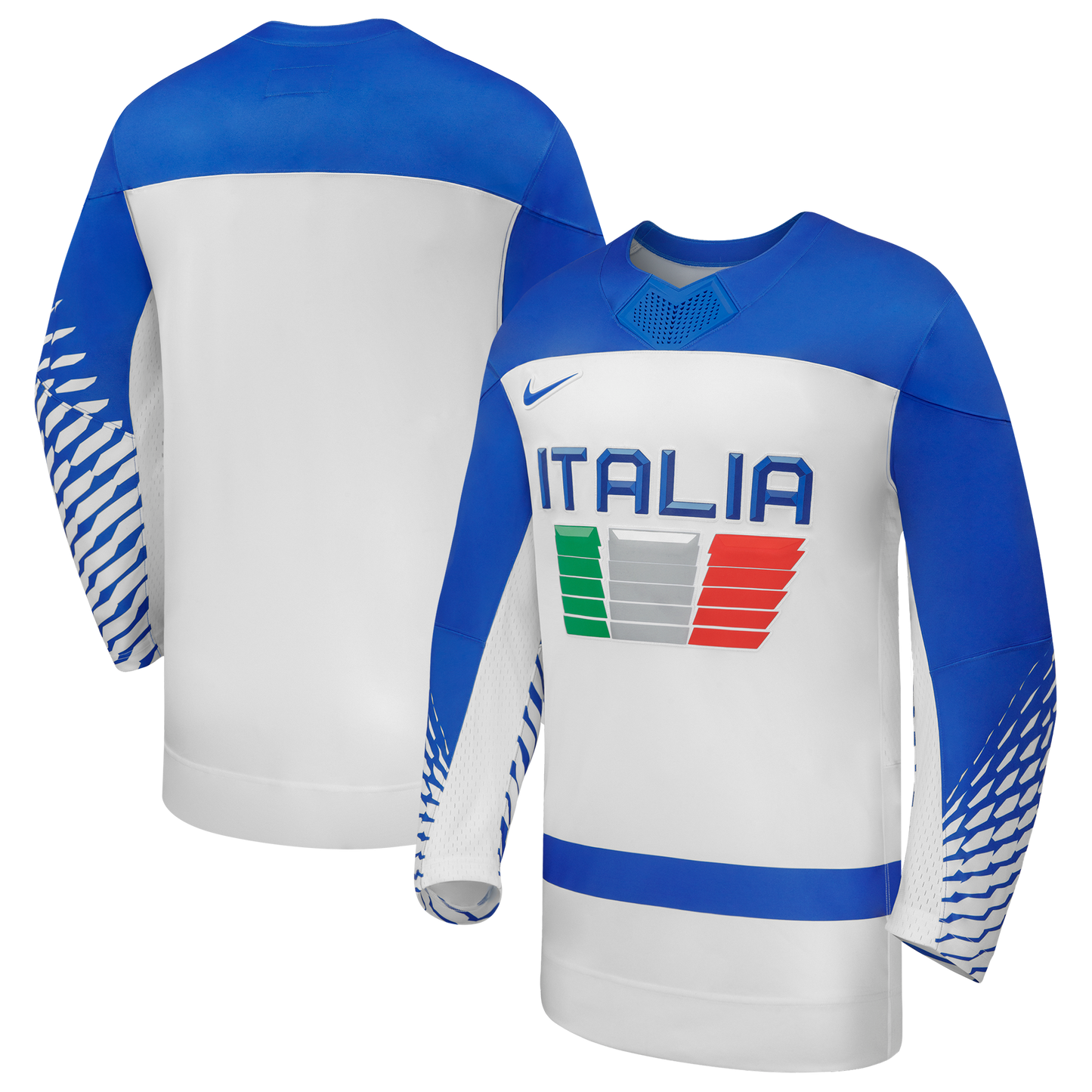 Italy Hockey Nike 2026 Away Replica Jersey - White