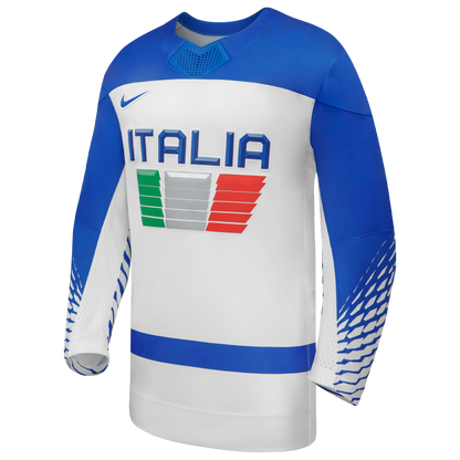 Italy Hockey Nike 2026 Away Replica Jersey - White