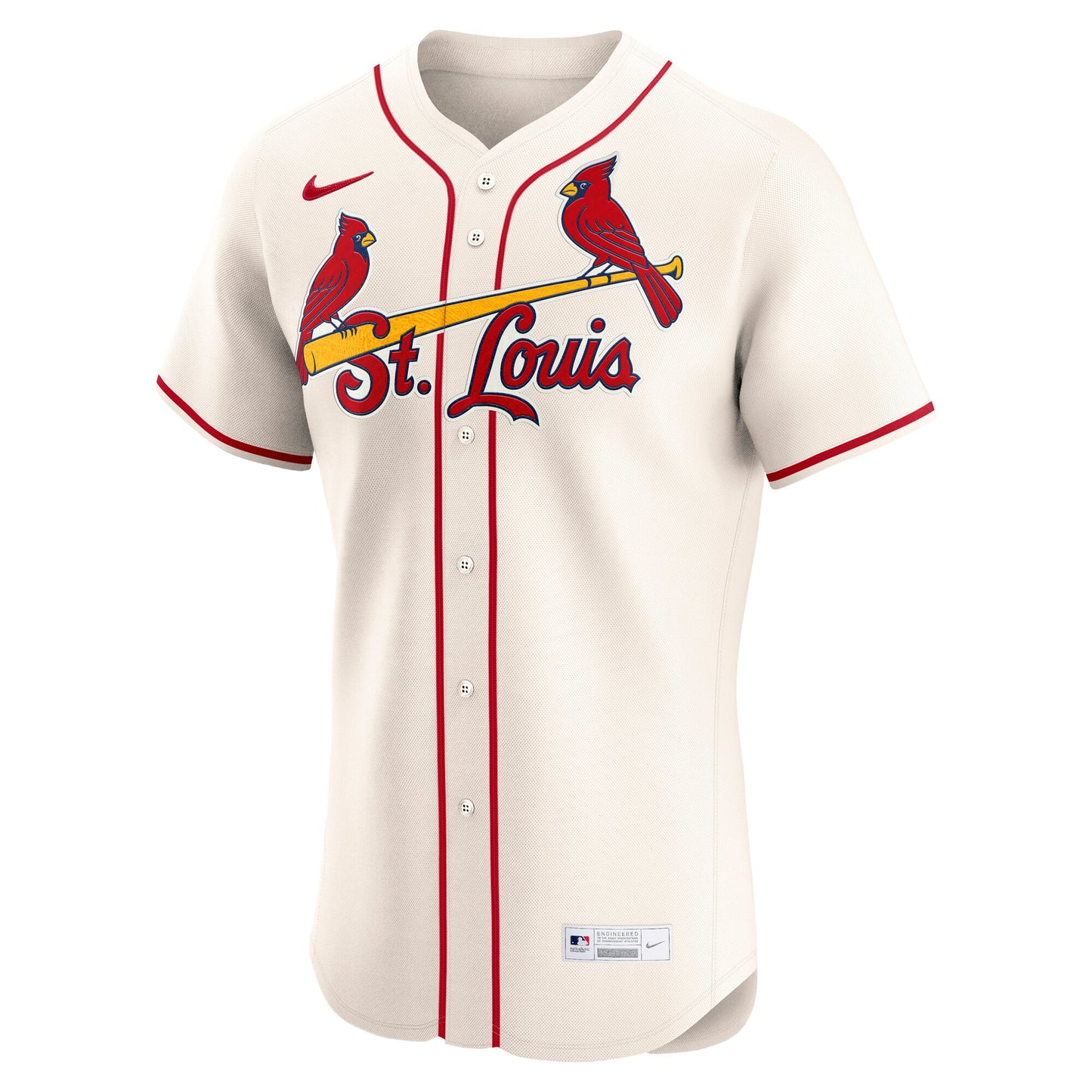 St. Louis Cardinals Nike Alternate Elite Jersey - Cream