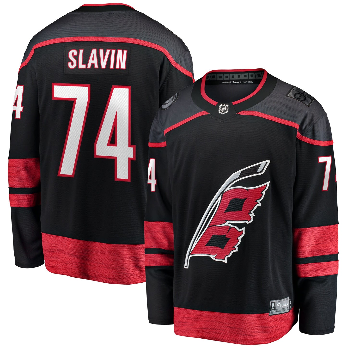 Jaccob Slavin Carolina Hurricanes Fanatics Home Breakaway Player Jersey - Black